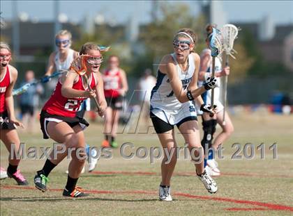 Thumbnail 2 in Ursuline Academy v St Andrew's (D1 TGHSLL State Quarterfinal)  photogallery.
