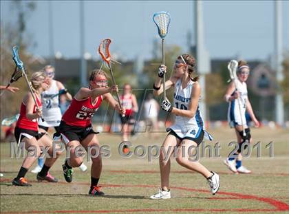 Thumbnail 3 in Ursuline Academy v St Andrew's (D1 TGHSLL State Quarterfinal)  photogallery.
