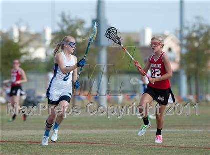 Thumbnail 3 in Ursuline Academy v St Andrew's (D1 TGHSLL State Quarterfinal)  photogallery.