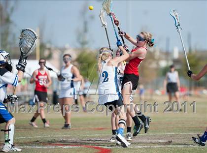 Thumbnail 3 in Ursuline Academy v St Andrew's (D1 TGHSLL State Quarterfinal)  photogallery.