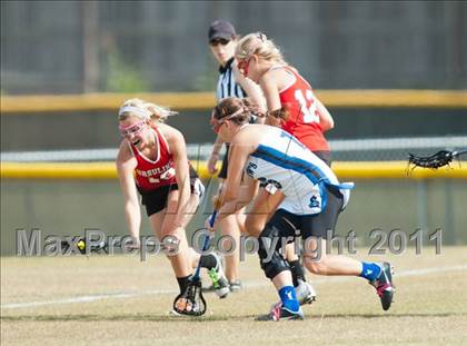 Thumbnail 2 in Ursuline Academy v St Andrew's (D1 TGHSLL State Quarterfinal)  photogallery.
