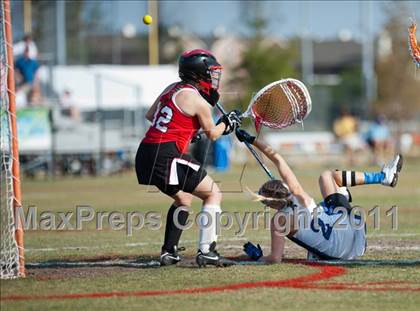 Thumbnail 1 in Ursuline Academy v St Andrew's (D1 TGHSLL State Quarterfinal)  photogallery.