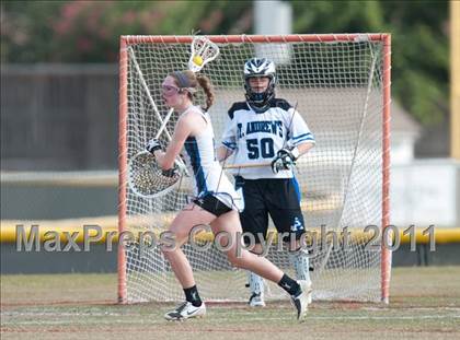 Thumbnail 1 in Ursuline Academy v St Andrew's (D1 TGHSLL State Quarterfinal)  photogallery.