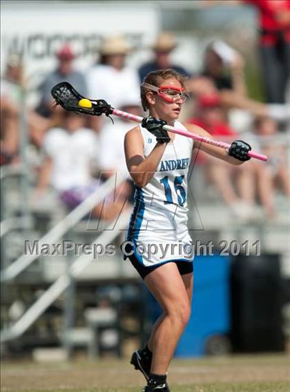 Thumbnail 3 in Ursuline Academy v St Andrew's (D1 TGHSLL State Quarterfinal)  photogallery.