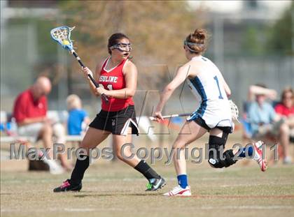 Thumbnail 2 in Ursuline Academy v St Andrew's (D1 TGHSLL State Quarterfinal)  photogallery.
