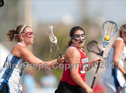 Thumbnail 1 in Ursuline Academy v St Andrew's (D1 TGHSLL State Quarterfinal)  photogallery.