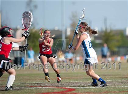 Thumbnail 3 in Ursuline Academy v St Andrew's (D1 TGHSLL State Quarterfinal)  photogallery.