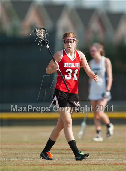 Thumbnail 1 in Ursuline Academy v St Andrew's (D1 TGHSLL State Quarterfinal)  photogallery.