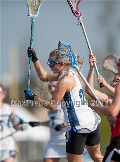 Thumbnail 3 in Ursuline Academy v St Andrew's (D1 TGHSLL State Quarterfinal)  photogallery.