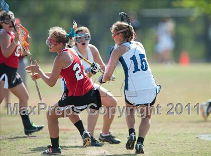 Thumbnail 2 in Ursuline Academy v St Andrew's (D1 TGHSLL State Quarterfinal)  photogallery.