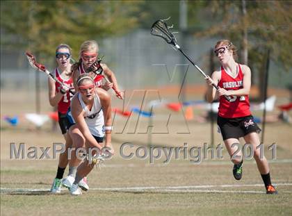 Thumbnail 3 in Ursuline Academy v St Andrew's (D1 TGHSLL State Quarterfinal)  photogallery.