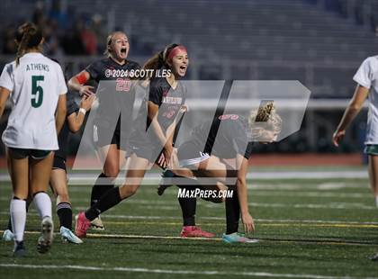 Thumbnail 1 in Athens vs. Fairfield Union (OHSAA D3 District Final) photogallery.