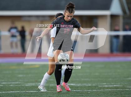 Thumbnail 3 in Athens vs. Fairfield Union (OHSAA D3 District Final) photogallery.