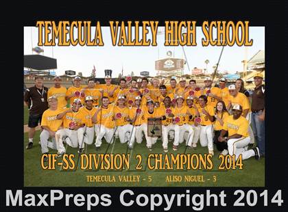 Thumbnail 1 in Temecula Valley vs. Aliso Niguel (CIF-SS D2 Final) photogallery.