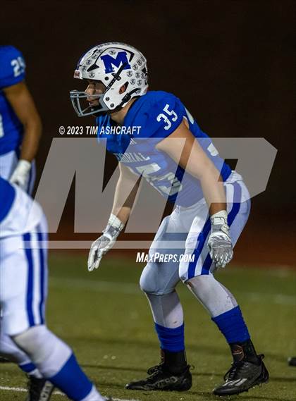 Thumbnail 3 in East Central @ Evansville Memorial (IHSAA 4A Regional Final) photogallery.
