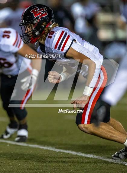 Thumbnail 1 in East Central @ Evansville Memorial (IHSAA 4A Regional Final) photogallery.