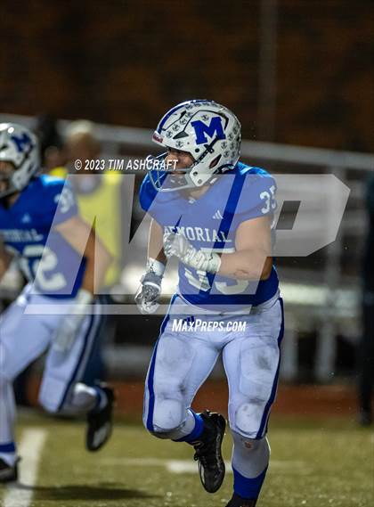 Thumbnail 2 in East Central @ Evansville Memorial (IHSAA 4A Regional Final) photogallery.
