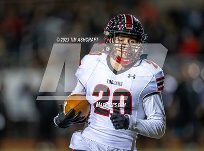 Thumbnail 2 in East Central @ Evansville Memorial (IHSAA 4A Regional Final) photogallery.