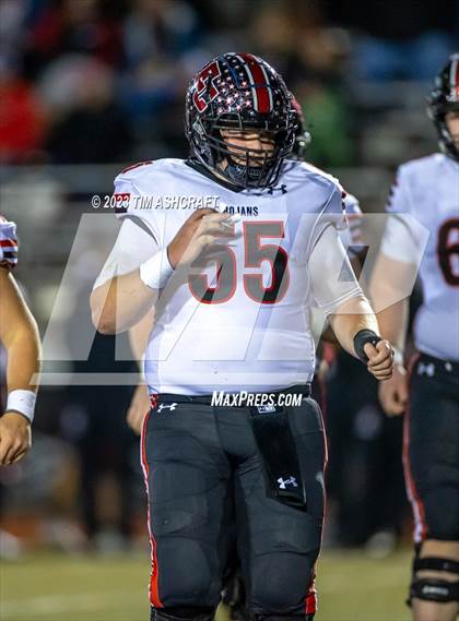 Thumbnail 3 in East Central @ Evansville Memorial (IHSAA 4A Regional Final) photogallery.