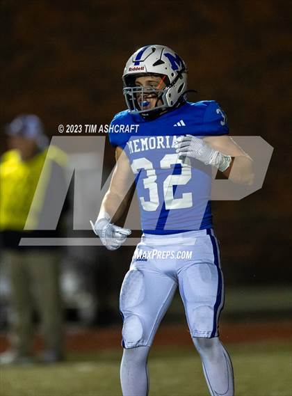 Thumbnail 3 in East Central @ Evansville Memorial (IHSAA 4A Regional Final) photogallery.