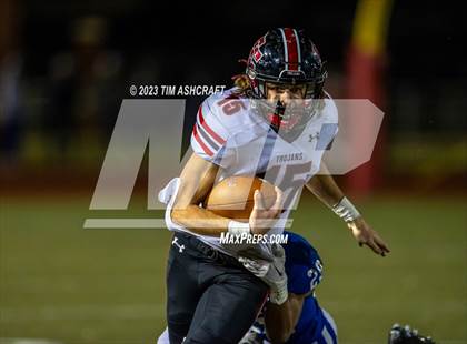 Thumbnail 3 in East Central @ Evansville Memorial (IHSAA 4A Regional Final) photogallery.