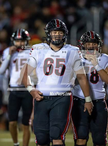 Thumbnail 2 in East Central @ Evansville Memorial (IHSAA 4A Regional Final) photogallery.