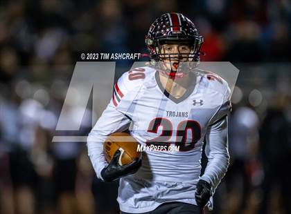 Thumbnail 2 in East Central @ Evansville Memorial (IHSAA 4A Regional Final) photogallery.