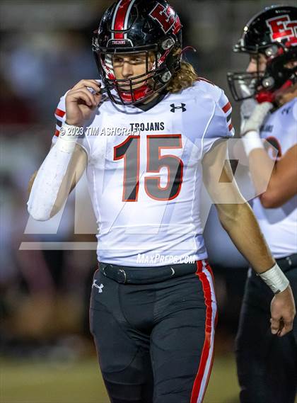 Thumbnail 1 in East Central @ Evansville Memorial (IHSAA 4A Regional Final) photogallery.
