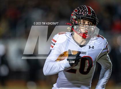 Thumbnail 3 in East Central @ Evansville Memorial (IHSAA 4A Regional Final) photogallery.