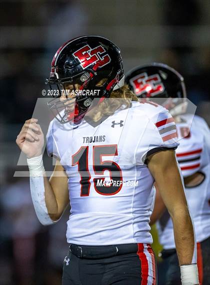 Thumbnail 2 in East Central @ Evansville Memorial (IHSAA 4A Regional Final) photogallery.