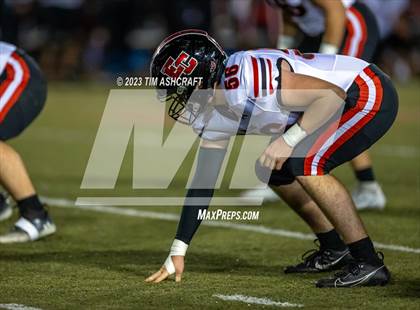 Thumbnail 3 in East Central @ Evansville Memorial (IHSAA 4A Regional Final) photogallery.