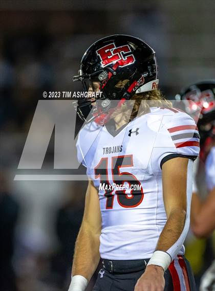 Thumbnail 3 in East Central @ Evansville Memorial (IHSAA 4A Regional Final) photogallery.