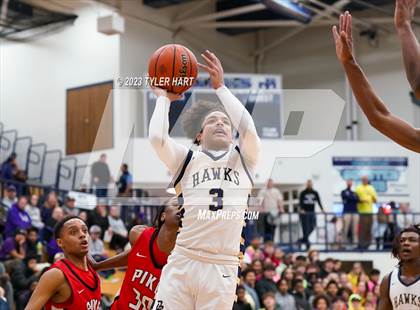Thumbnail 1 in Pike vs. Decatur Central (IHSAA 4A Sectional 11 semi-final) photogallery.