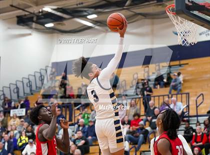 Thumbnail 3 in Pike vs. Decatur Central (IHSAA 4A Sectional 11 semi-final) photogallery.