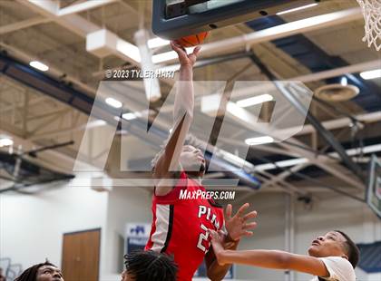 Thumbnail 1 in Pike vs. Decatur Central (IHSAA 4A Sectional 11 semi-final) photogallery.