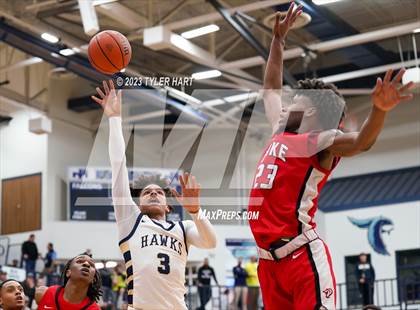 Thumbnail 3 in Pike vs. Decatur Central (IHSAA 4A Sectional 11 semi-final) photogallery.