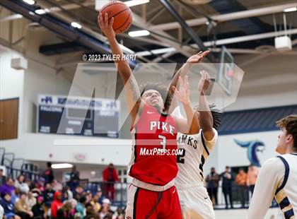 Thumbnail 3 in Pike vs. Decatur Central (IHSAA 4A Sectional 11 semi-final) photogallery.