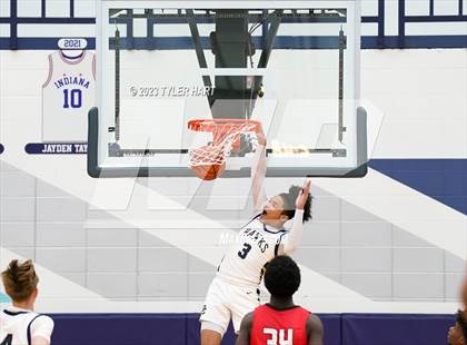 Thumbnail 2 in Pike vs. Decatur Central (IHSAA 4A Sectional 11 semi-final) photogallery.