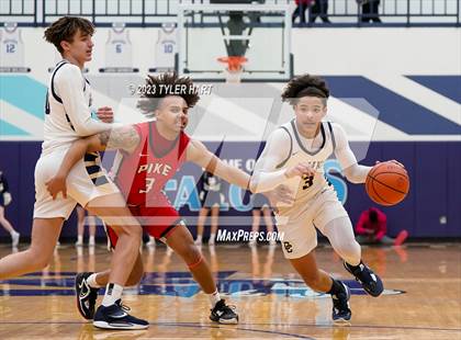 Thumbnail 2 in Pike vs. Decatur Central (IHSAA 4A Sectional 11 semi-final) photogallery.