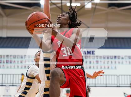 Thumbnail 3 in Pike vs. Decatur Central (IHSAA 4A Sectional 11 semi-final) photogallery.