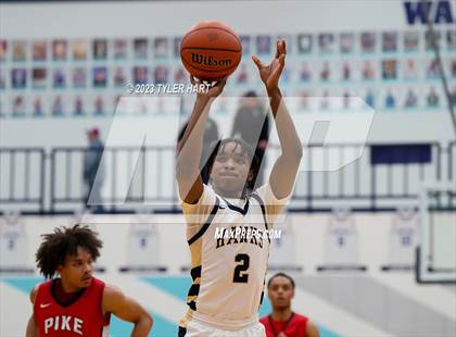 Thumbnail 1 in Pike vs. Decatur Central (IHSAA 4A Sectional 11 semi-final) photogallery.