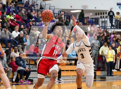 Thumbnail 1 in Pike vs. Decatur Central (IHSAA 4A Sectional 11 semi-final) photogallery.