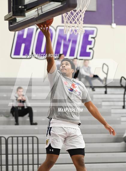 Thumbnail 2 in Comenius School vs Carmel Christian (Hickory Tavern/Chick-fil-A Blakeney Classic) photogallery.