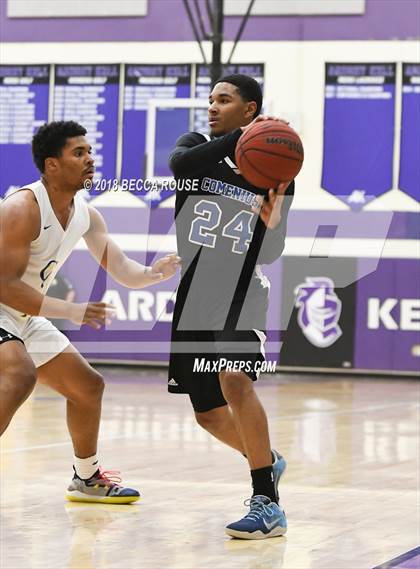 Thumbnail 2 in Comenius School vs Carmel Christian (Hickory Tavern/Chick-fil-A Blakeney Classic) photogallery.