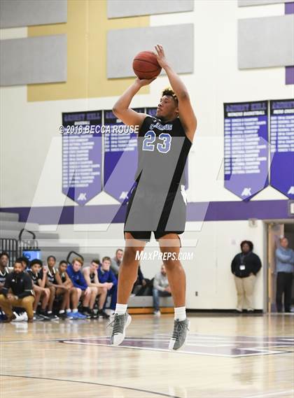 Thumbnail 2 in Comenius School vs Carmel Christian (Hickory Tavern/Chick-fil-A Blakeney Classic) photogallery.