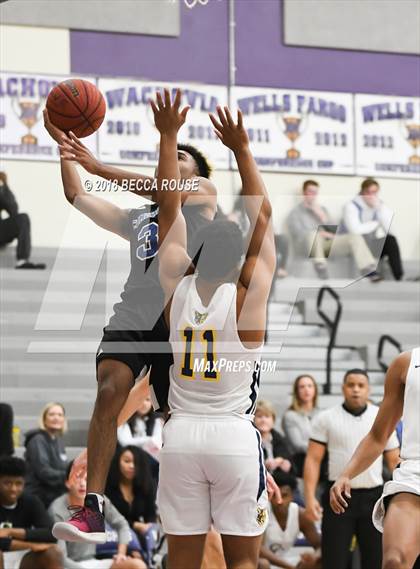 Thumbnail 1 in Comenius School vs Carmel Christian (Hickory Tavern/Chick-fil-A Blakeney Classic) photogallery.