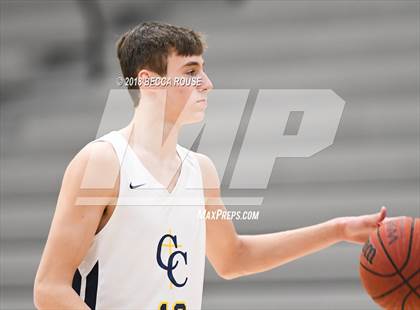 Thumbnail 1 in Comenius School vs Carmel Christian (Hickory Tavern/Chick-fil-A Blakeney Classic) photogallery.