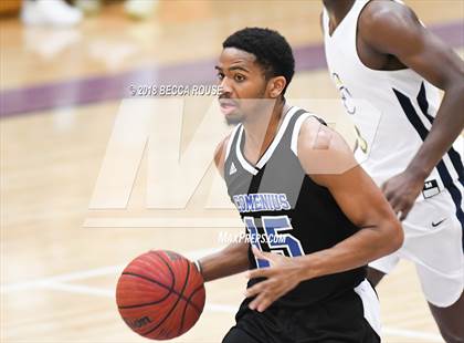 Thumbnail 2 in Comenius School vs Carmel Christian (Hickory Tavern/Chick-fil-A Blakeney Classic) photogallery.