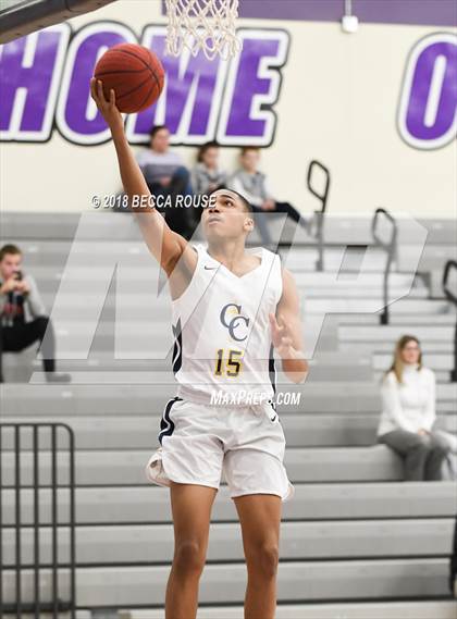 Thumbnail 3 in Comenius School vs Carmel Christian (Hickory Tavern/Chick-fil-A Blakeney Classic) photogallery.