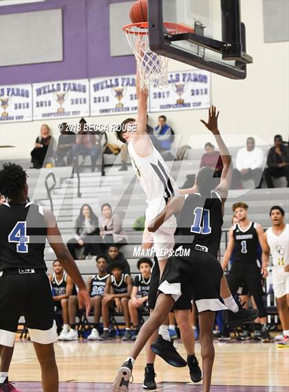 Thumbnail 3 in Comenius School vs Carmel Christian (Hickory Tavern/Chick-fil-A Blakeney Classic) photogallery.